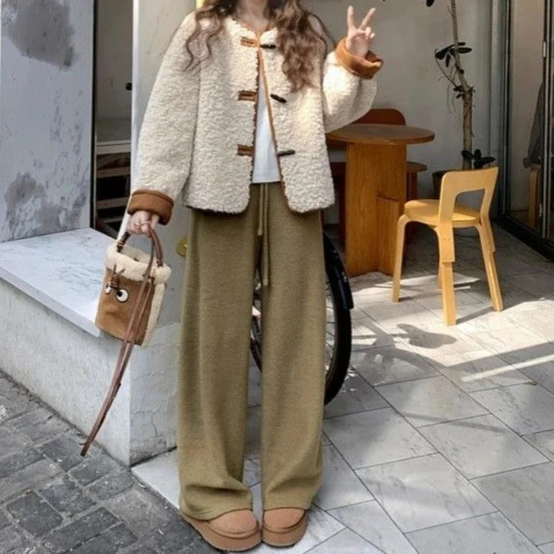 2025 New Models Wear Suede on Both Sides, This Year's Popular Lamb Plush Fur Integrated Coat Women's Winter