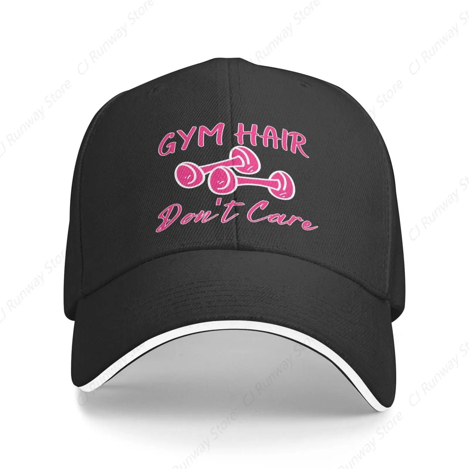 Gym Hair Don't Care Hat Mom Wife Grandma Gym Lover Mother's Day Baseball Cap Trucker Hat Men Women