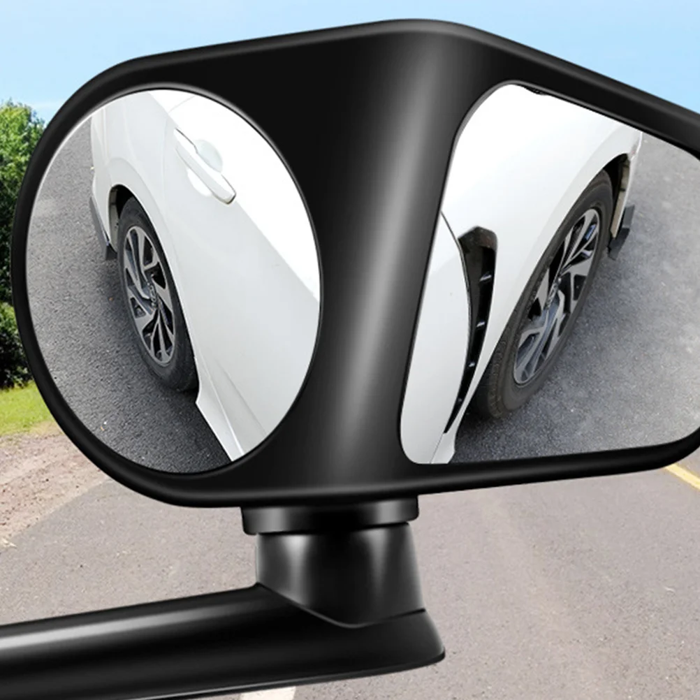 Car Blind Spot Mirror Rearview Auxiliary Side Camera Front and Wheels Wide Angle Plastic Practical Accessories