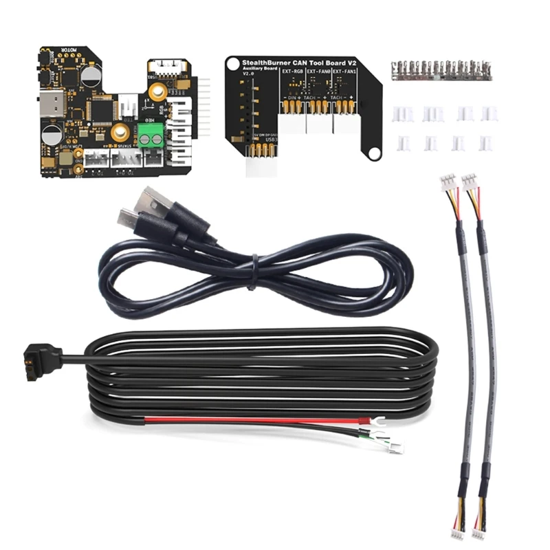 MultiFunction 3D Printer COMBO StealthBurner Boards V2.2 Supports Klipper Firmware,CAN/USB Connectivities