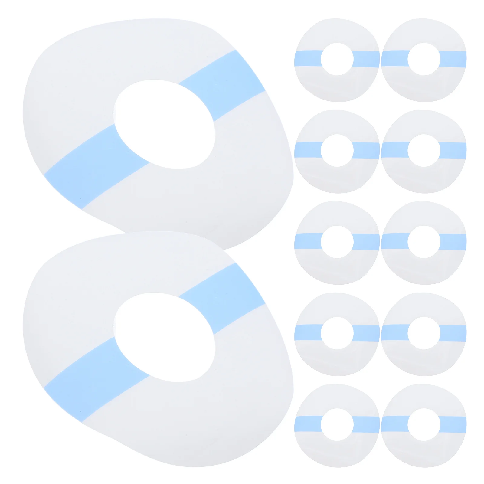 

50Pcs Round Sensor Fixing Patches Invisible High Adhesion Waterproof Non-Slip Sensor Covers for Sports Patches for Sports