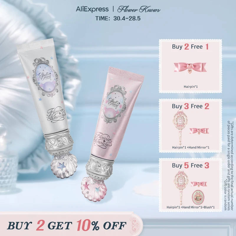 Flower Knows Shell's Jewel Collection Color Correcting Primer
