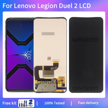레노버 Legion Duel 2 LCD 디스플레이 터치 스크린 디지타이저 어셈블리, 프레임 포함, 6.92 인치