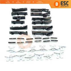 ESR601 tetto apribile panoramico tetto apribile tenda tenda corridore cursore 9000004218 riparazione 36 pezzi Set per Nissan Qashqai MK2