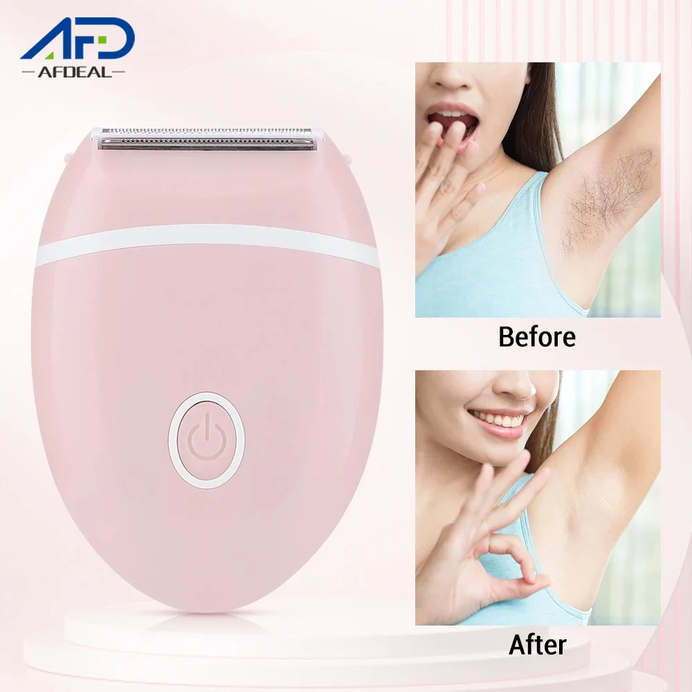 

Машинка для удаления волос, триммер для женщин, наконечник ножа, водонепроницаемый, моющийся для всего тела, волосы подмышки и волосы на ногах без черных пятен