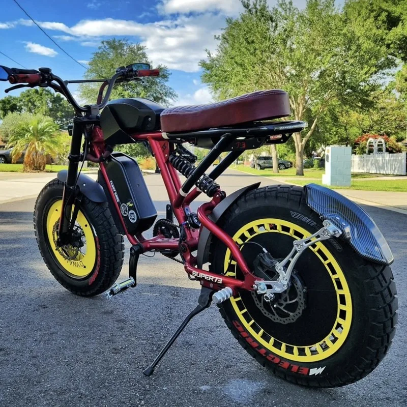 For SUPER73 SUPER 73 Super73 S1 S2 RX Electric Bicycles Rear Mudguard Wheel Splash Guard Fender Accessories