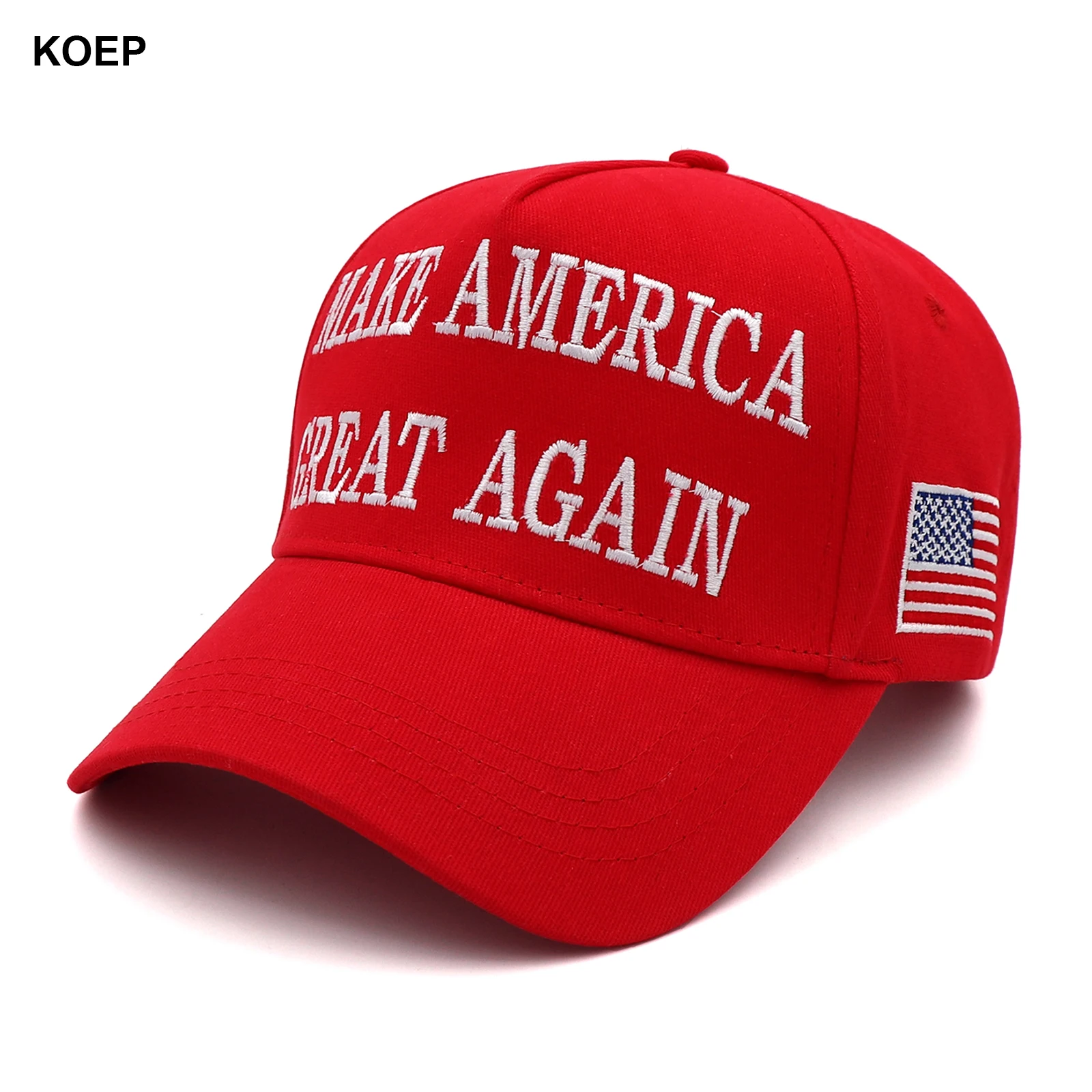 Nueva gorra Donald Trump 2024, gorras de béisbol de EE. UU., gorra MAGA Snapback de gran tamaño, sombrero de presidente bordado, venta al por mayor,