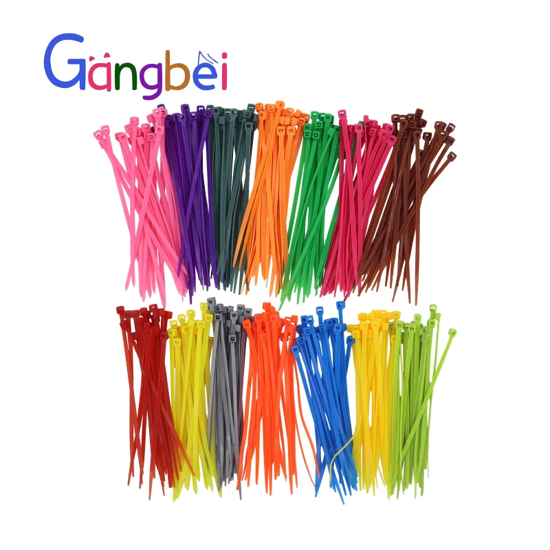 

3*100 colorful cable tie Nylon cable ties All sorts of color