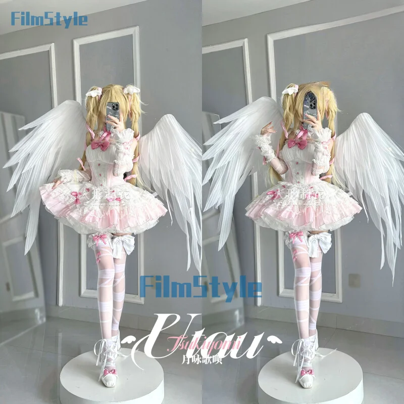 

Shugo Chara Tsukiyomi Utau Косплей Костюм Униформа Хэллоуин Карнавал Вечеринка Рождественская Игра Ролевая Одежда Одежда для Женщин