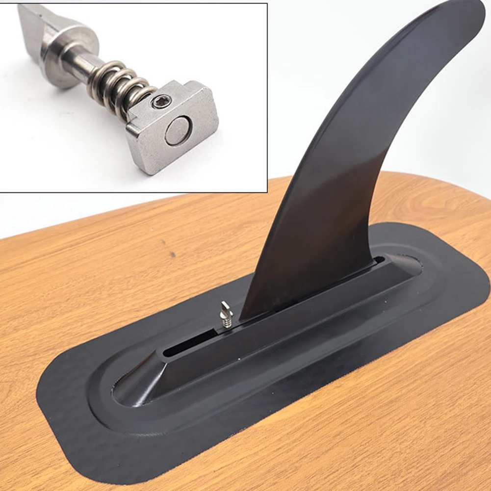 1 قطعة زعنفة لوح التزلج المسمار الفولاذ المقاوم للصدأ مجداف مجلس الربيع البراغي لألواح ركوب الأمواج المجاذيف معدات الرياضات المائية اكسسوارات