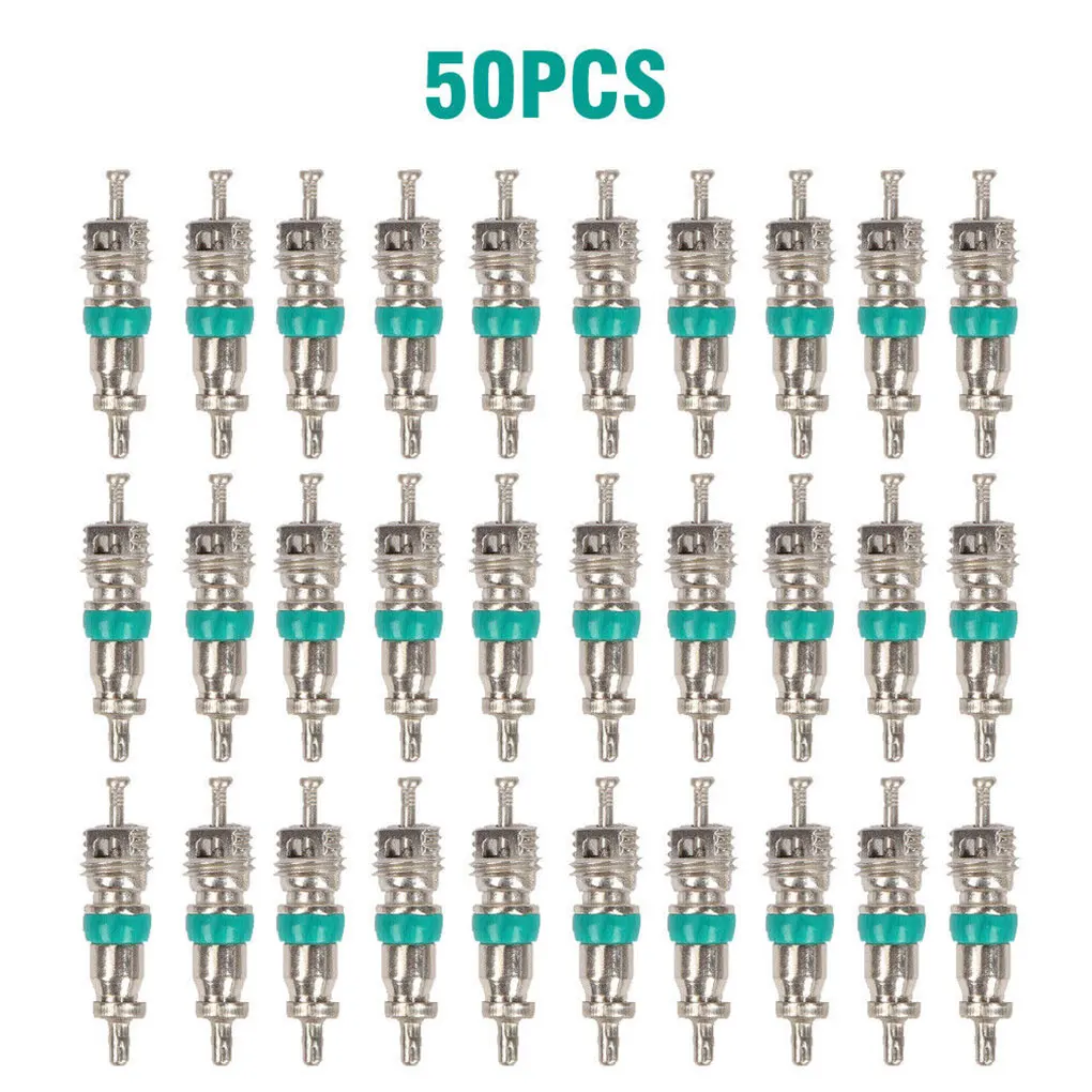 Metal Premium Car Valve - Waterproof And Sunscreen Protection Real No Fading Conditioning Valve Core Car Tire Assortment 134PCS