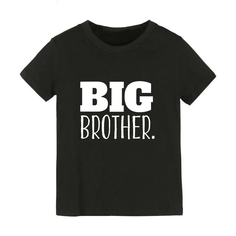 T-shirts Big Brother&Little Brother Kids T-Shirt Children cotton fashion tee Tops Boys Short Sleeve Baby Casual Clothes 0-7years