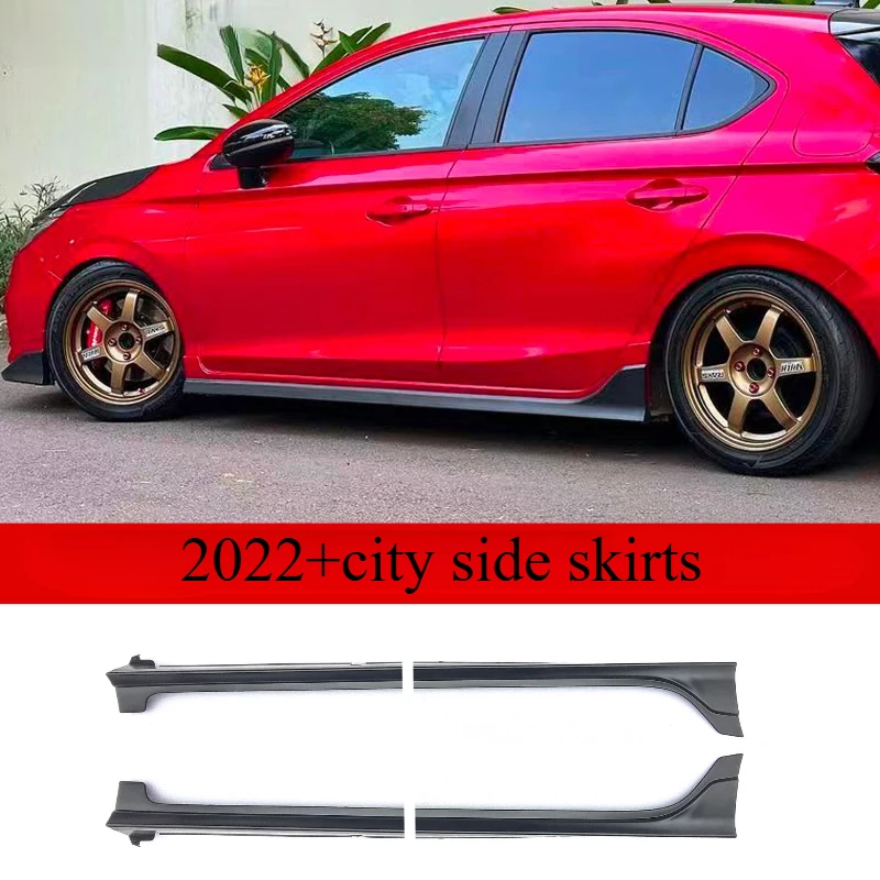 

Suitable for 20-22 Honda CITY modular side skirts Two Section Style Body kit spoiler diffuser