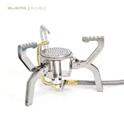 3200W Gas Stove Tourist Camping Burners Split Type High Altitude Mountaineering Windproof Portable Foldable