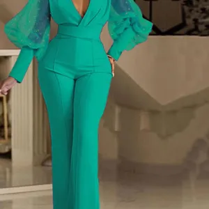 Elegantes Frauenbüro und Overall, Hochzeits -Overall, Bodycon -Pailletten, Langarm, Party -Overalls, Club, 2023 10 Hauptverkaufs -Pailletten -Overalls - №10