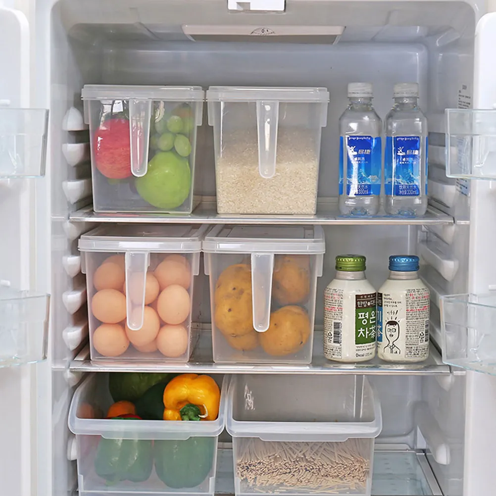 

5L Transparent Food Storage Box Premium Kitchen Container with Airtight Lid for Fresh Keeping Dry Fruits Snacks Beans Vacuum