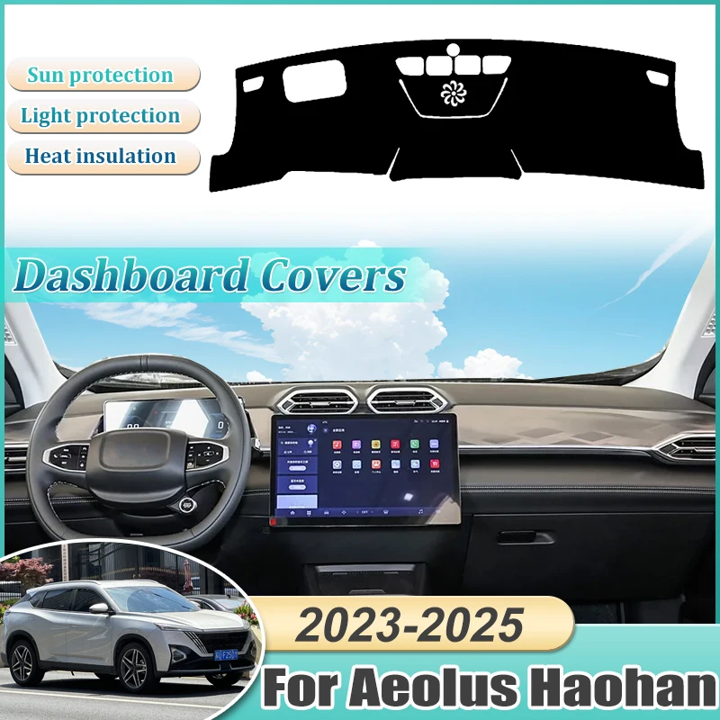 

Dashboard Cover For Aeolus Haohan Dongfeng Mage 2023~2025 Mat Carpet Pad Protection Shade Cape Anti-sun Cushion Car Accessories