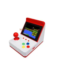 A6 mini small joystick retro game console FC series classic red and white machine double battle