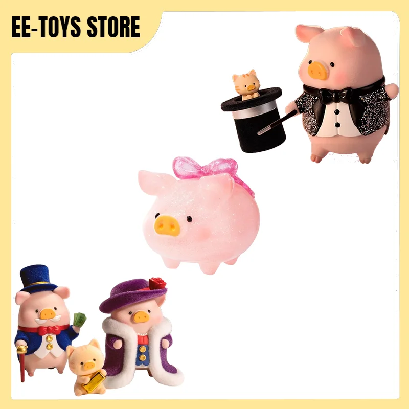 

Lulu Moonlit Romance Series Anime Action Figure Trendy Kawaii Lulu Pig Hanging Card Toys Cartoon Room Ornaments Adult Kids Gift