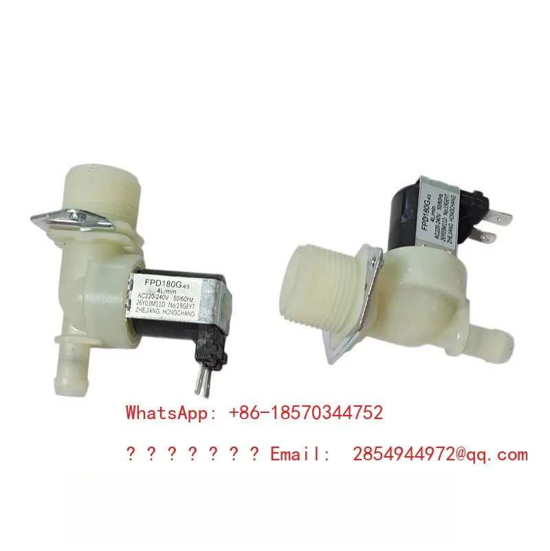 Ice Maker Accessories FPD180G Water Inlet Solenoid Valve, 6-minute 220V Water Inlet Solenoid Valve