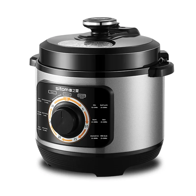 Factory Wholesale 5L Smart Digital Touch LCD Multi Non-Stick silver crest Home multi functional electrical pressure cooker cb