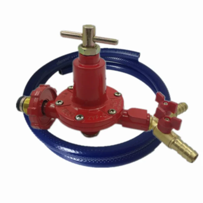 Commercial Lpg Medium Pressure Valve Fierce Fire Stove High Valve Steel Cylinder Regulator Gas Tank Watch Installation wrench