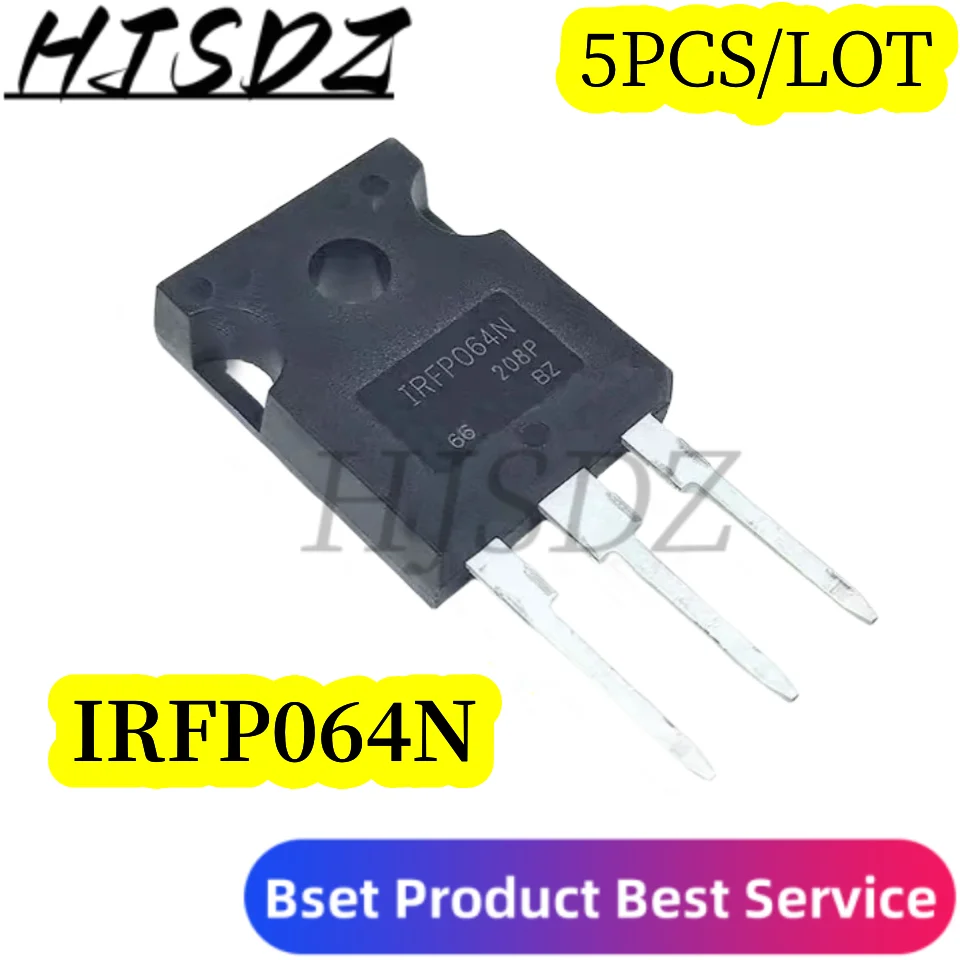 

5 unids/lote IRFP064NPBF IRFP064N IRFP064 064N 55V 110A 200W nuevo y Original