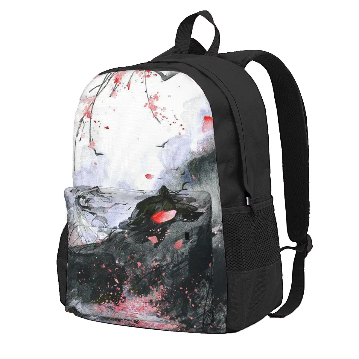 The Untamed WangXian Bunny Mo Dao Zu Shi Student Backpack School Bag  Daypack for Boys Girls Fashion Bookbag Shoulder Bags