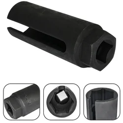 22mm Oxygen Vacuum Lambda Sensor Removal Socket Black Narrow Mouth Kit Car Tools 1/2 Drive 8mm Slot CR-V Steel