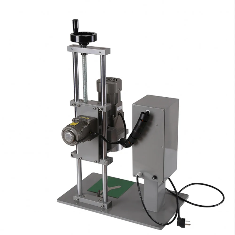 2025 جديد سطح المكتب غطاء برغي السدادة ماكينة ختم الزجاجات الكهربائية غطاء برغي آلة زجاجة المعلبة السدادة ماكينة قفل الزجاجات