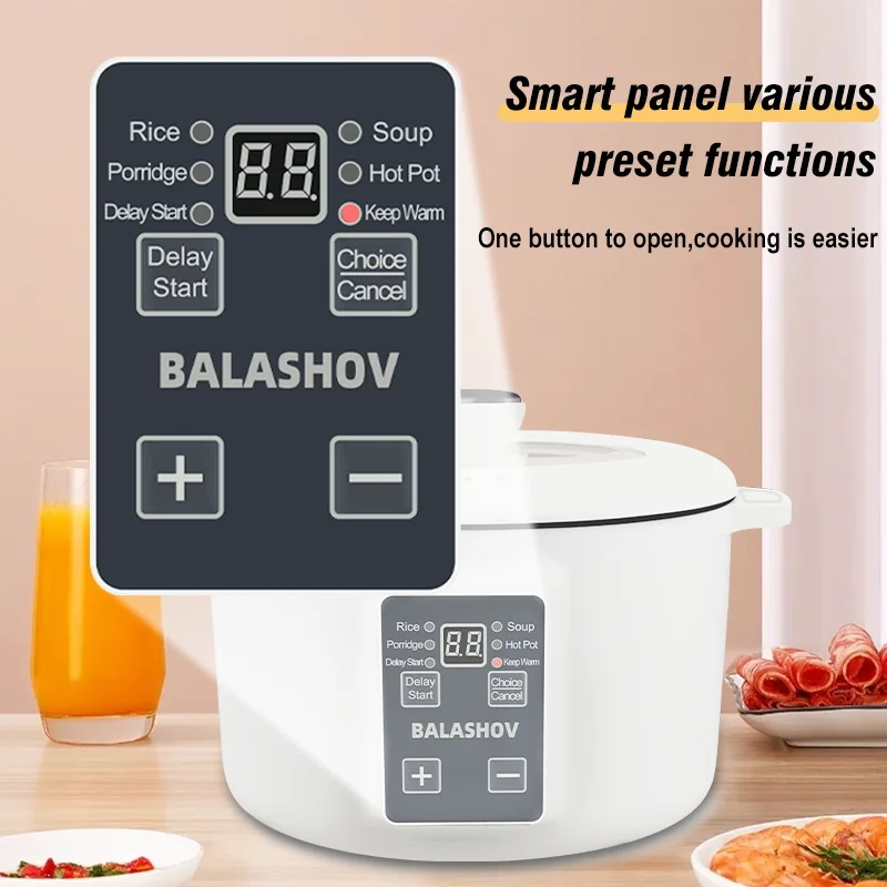 220 فولت المنزلية متعددة المواقد 3.5L طباخ كهربائي غير عصا وعاء الطبخ إناء/ قدر الذكية جهاز طهي الأرز أجهزة الطبخ #2