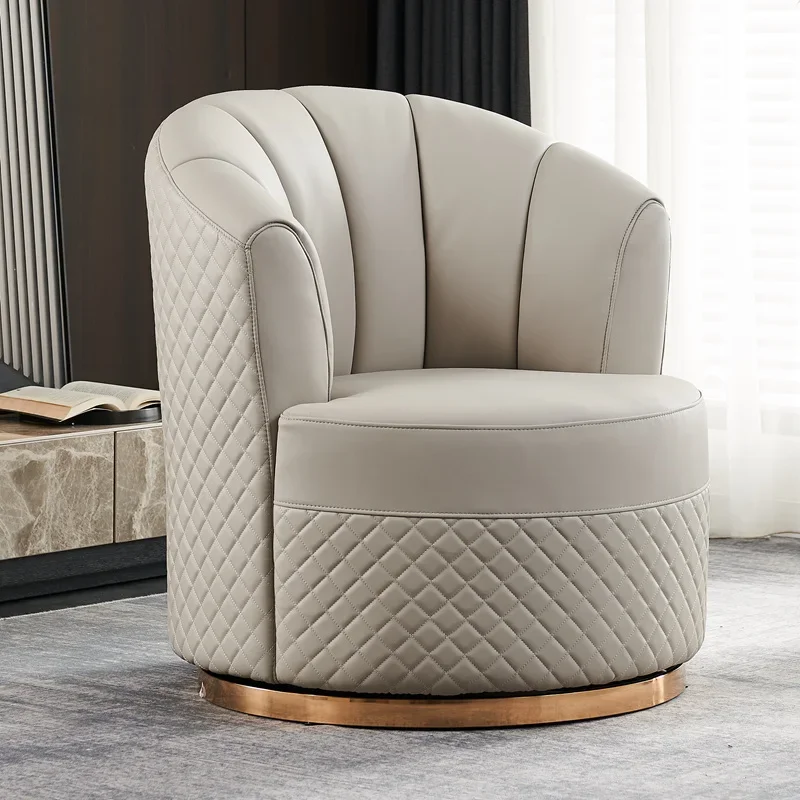 Modern Accent Chair Relaxing One Person Design Beach Armchair Velvet Throne Backrest Wool Sillas De Comedor Furniture Lazy