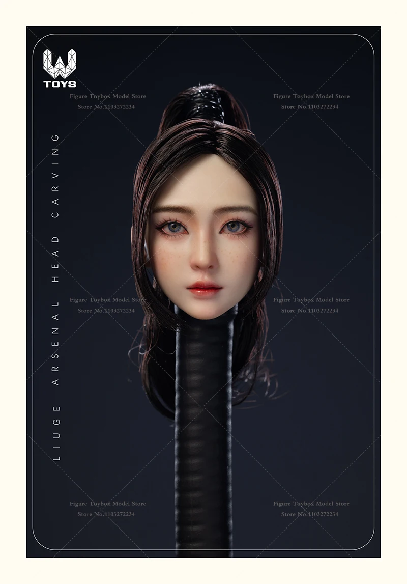

W TOYS 1/6 Xiao Ru женская фигурка голова скульптура подвижный дизайн глаз модель игрушки аксессуар для 12 "фигурка украшение тела