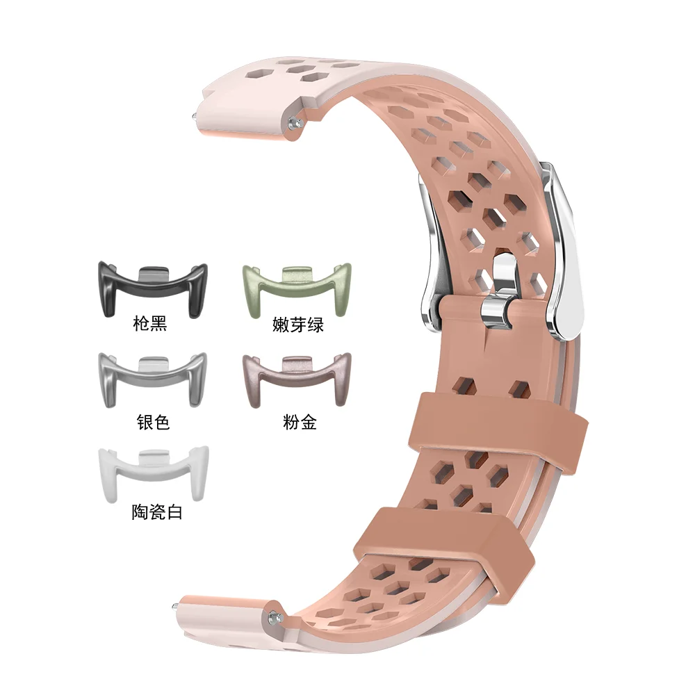 

Sport Band For Xiaomi Mi Band 8 9 10/ 9 10 Ceramic Edition Bracelet Air Hole Quick Release Breathable Silicone Smartwatch Strap