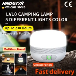 Outdoor Camping Light with Magnetic LED Flashlight USB Rechargeable Power Bank Naturehike Equipment Travel Lantern for Tent Tool