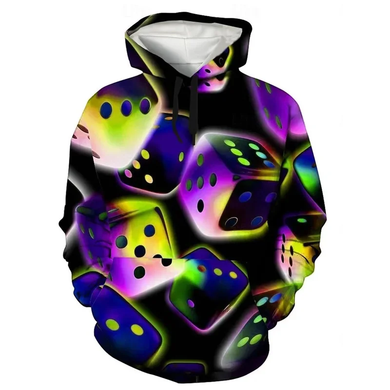 

Fashion 3D printed pattern men's hoodie cool design colorful clothing men's top casual street minimalist Harajuku sports shirt