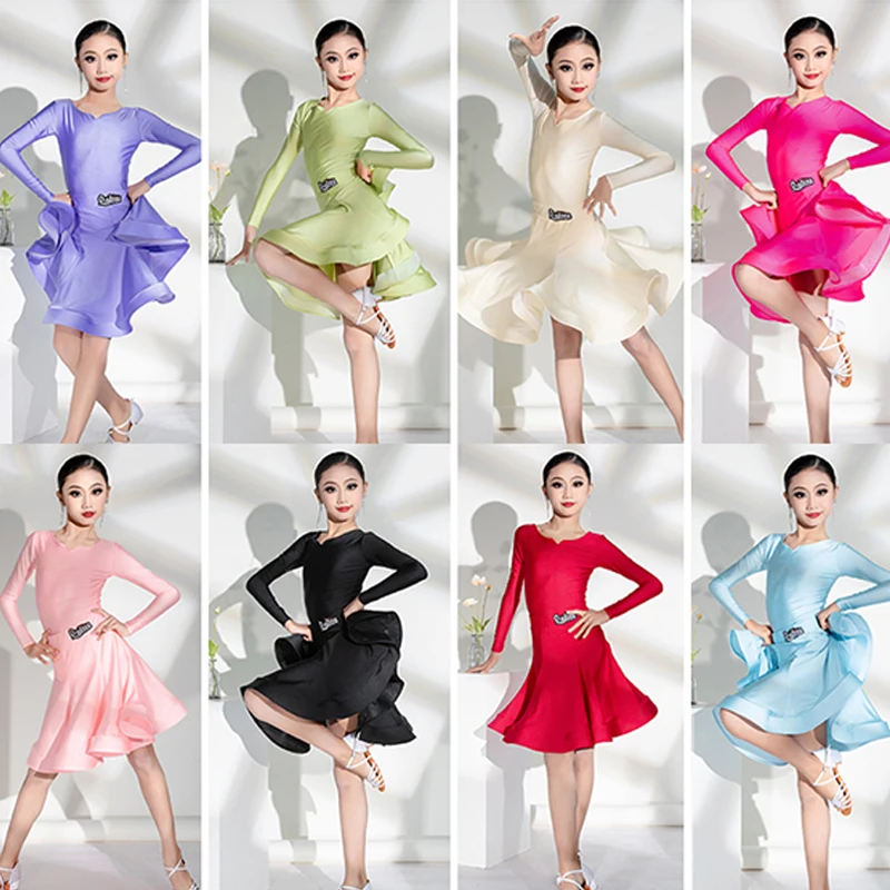 Платье с длинным рукавом для девочек DL11427