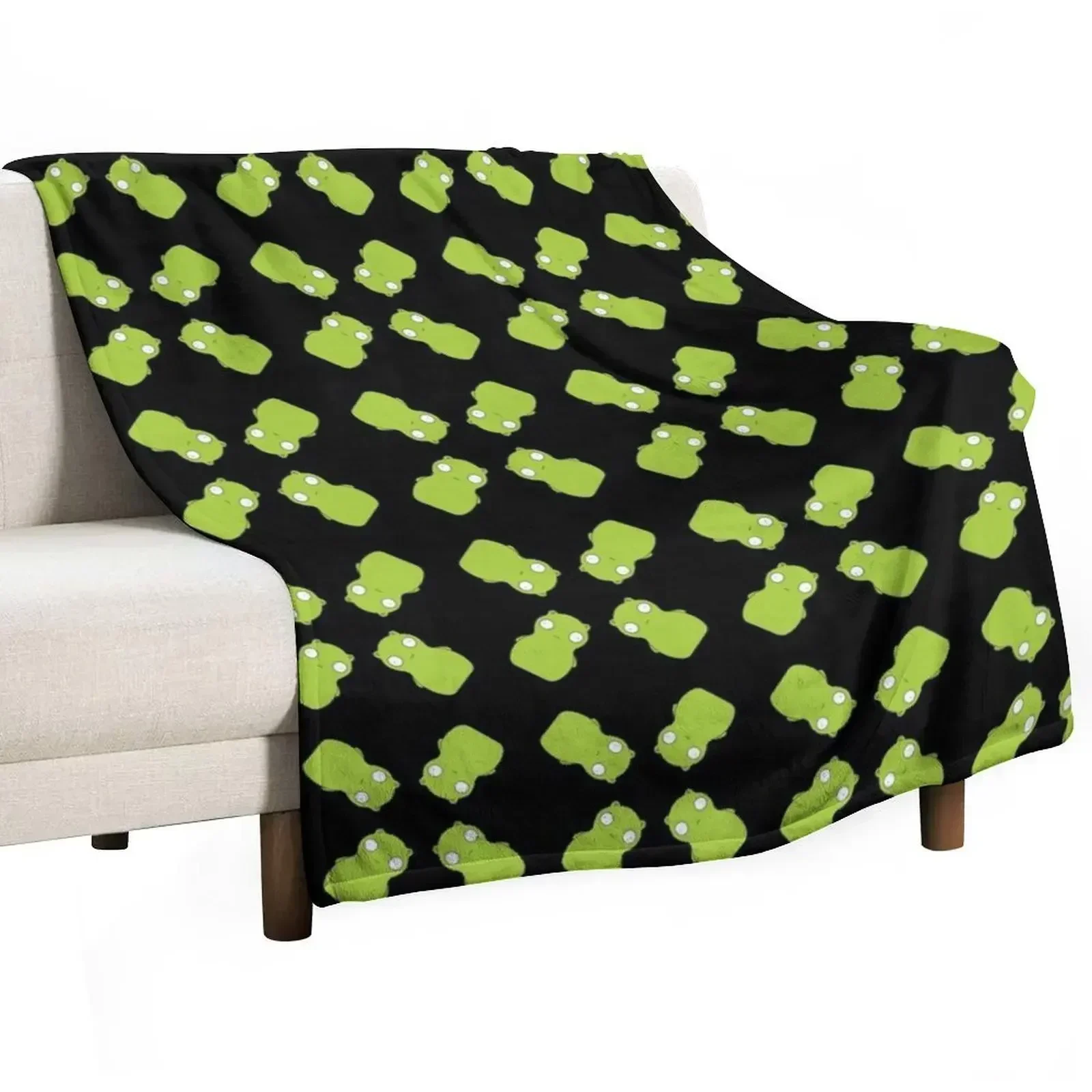 

Kuchi Kopi Pattern Throw Blanket Shaggy Furry Soft Blanket for Bedroom Living Room