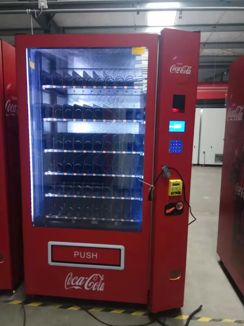 Automatic Snack Vending Machine Self Service Retail Kiosk Smart Payment Commercial Business Solution