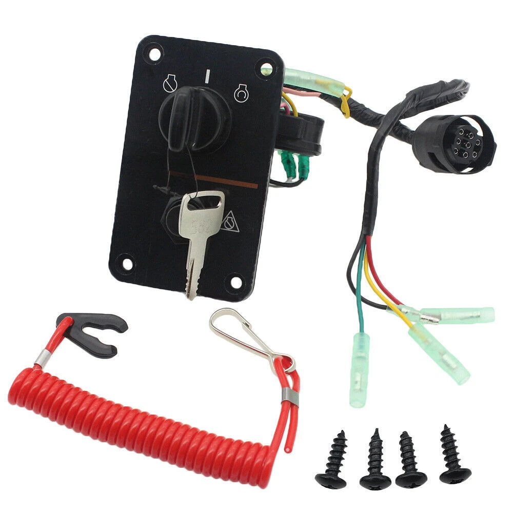 Marine remote control box ignition switch assembly is suitable for single control of Yamaha outboard machine