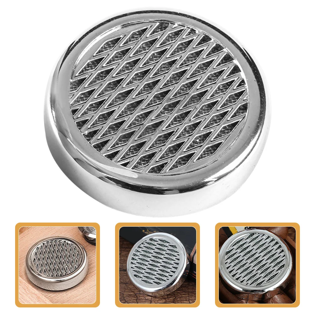 

1pcs Cigar Humidifier Stick Round Nickel Plated Compact For Stable Humidity Control Keep Cigarettes Fresh Humidor Supplies