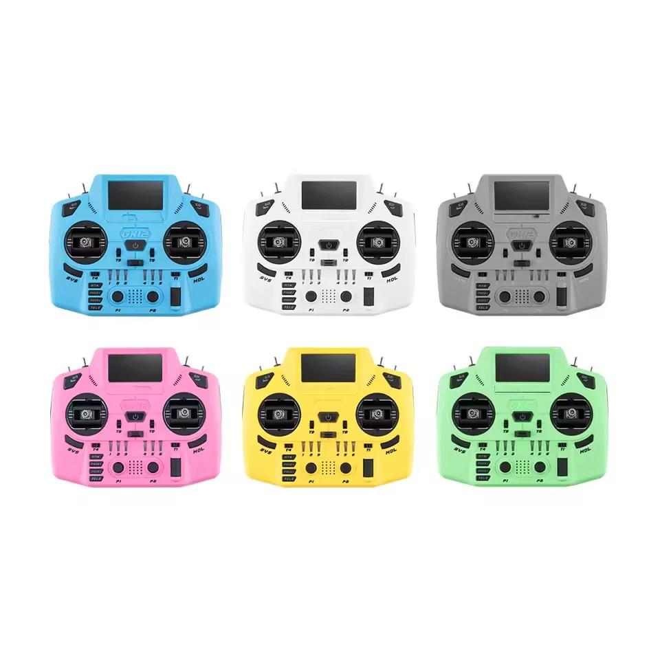 GX12 Crush 1000HZ 3D Digital CNC Hall Gimbal Dual Band Antenna Gemini XROSSBAND EXpressLRS Plastic Radio Controller