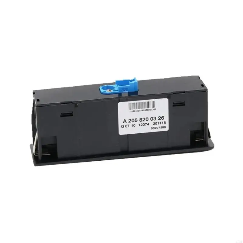 M76E Fahrzeug-USB-Medieneingangsbaugruppe A2058200326 2-Port-Konsolenpanel für W205 X253 W213 Medienzugriffsreparatur mit – Detail 5