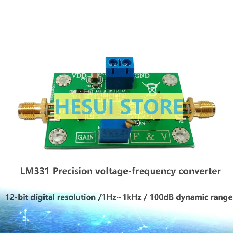 LM331 module precision voltage Frequency converter voltage to frequency to voltage 0-5V/10V to 0-10K