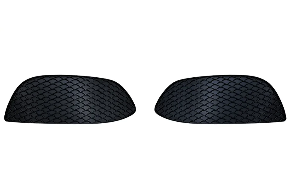 Original Front Bumper Grille Fog Light Cover & Chrome Trims For C Class W205 C180 C200 C250 2058850823 2058850723 High Quality