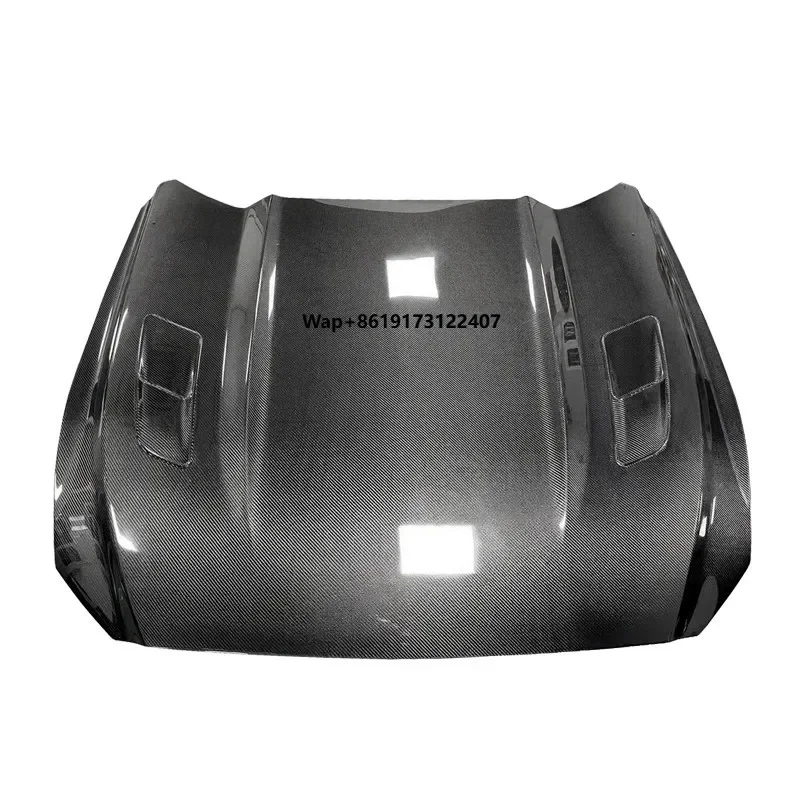 

Капот из настоящего карбона для Ford Mustang 2015-2017 - облегченный