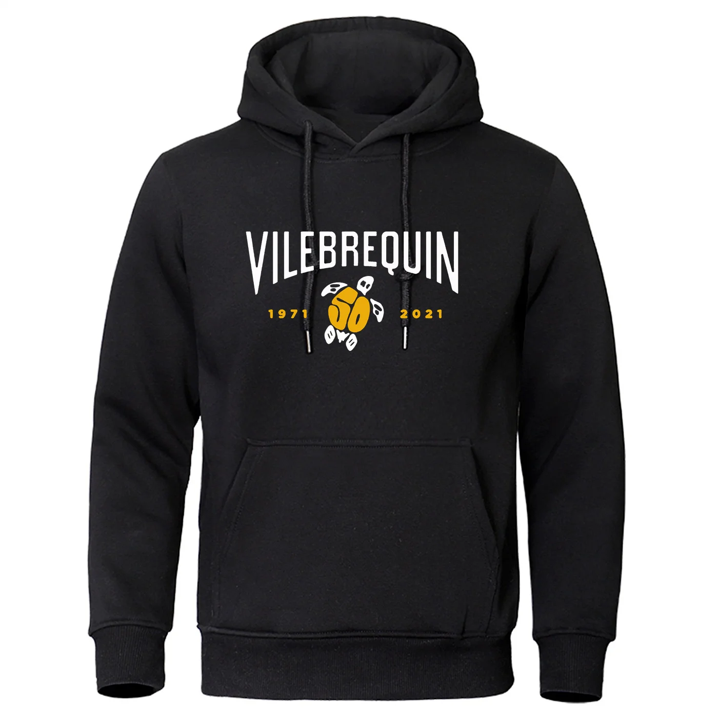 Vilebrequin 2024 New Autumn/Winter Fashion Turtle Print Trendy Brand Men Is Hooded and Wool Pullover Hip Hop Street Wear Tops