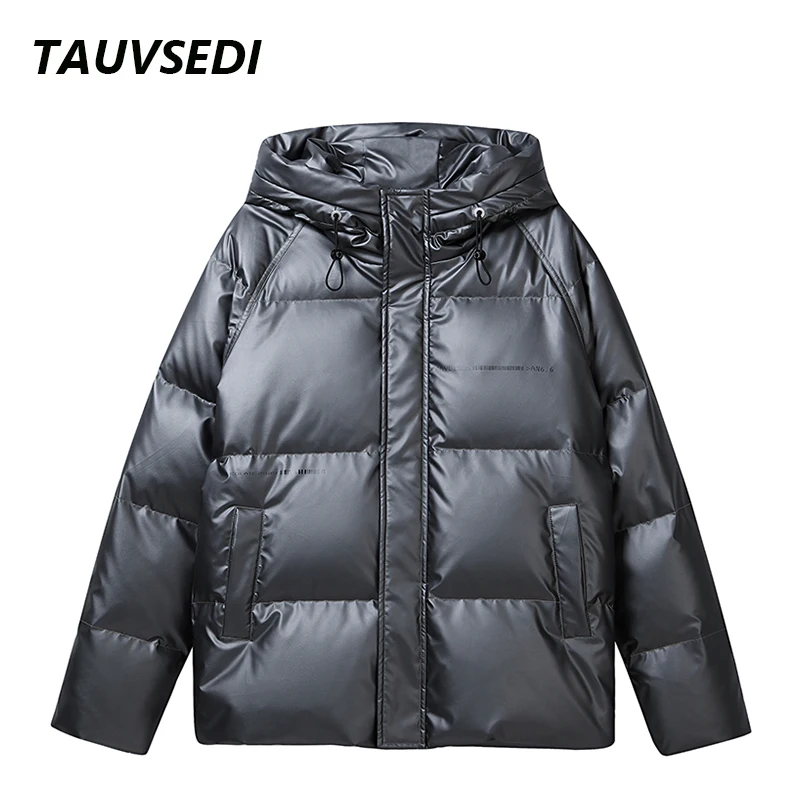 Winter neue Marke warme Kapuze Daunen jacke Männer leichte atmungsaktive wasserdichte dicke Puffer klassische lässige hochwertige Parka