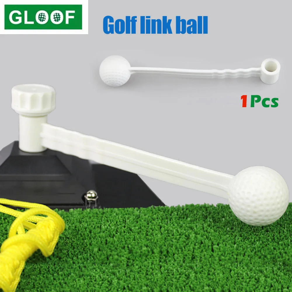 1Pcs Plastic Golf Swing Putting Rod Practice Tools Beginners Golf Training Aids Golf Ball With Stick Golfing Accessories