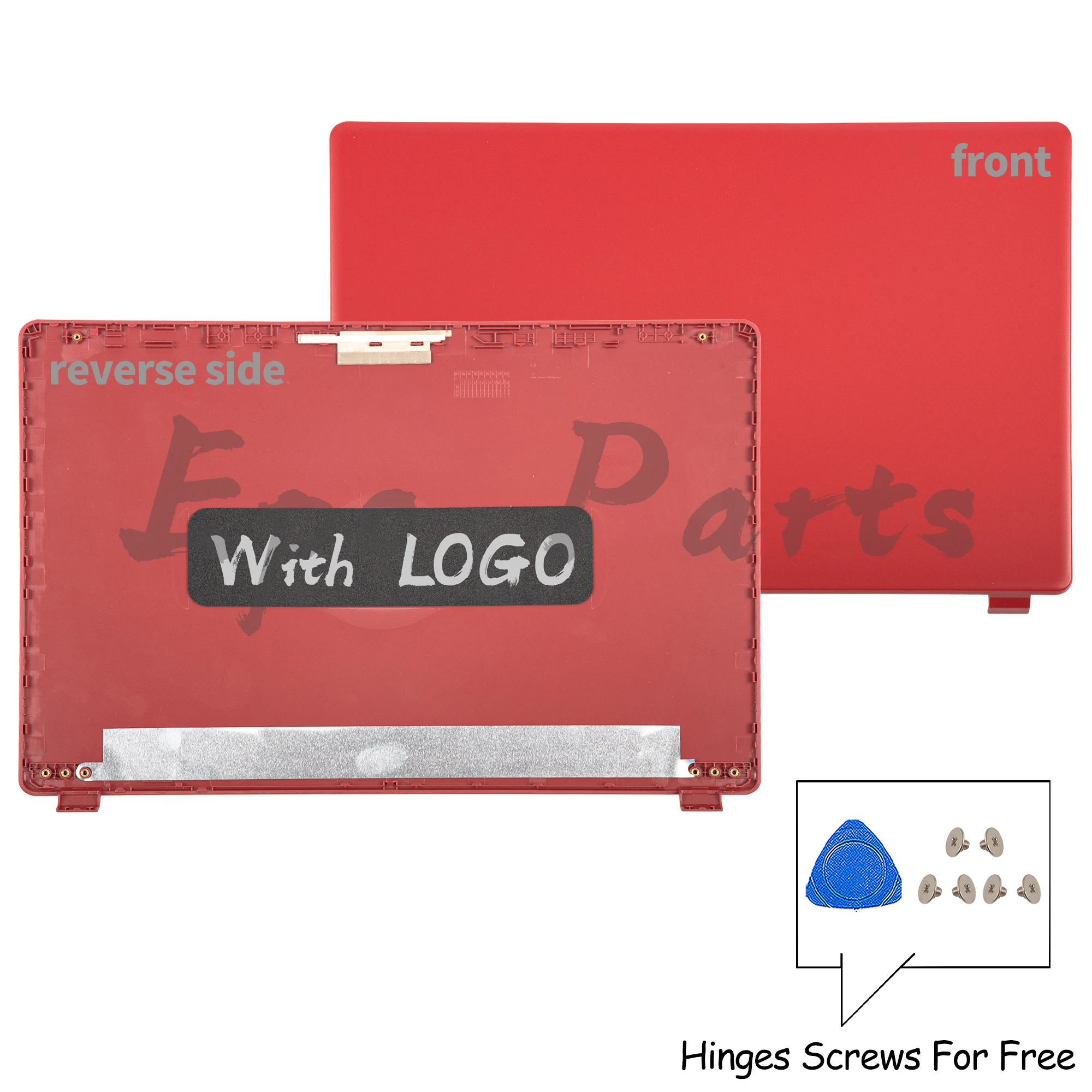 Imagem -03 - Estojo de Reparo Plástico para Aspire Tampa Traseira Moldura Dobradiça Vermelho Azul N19c1 A31556 A31542 A315-54 54k A315-42g Peças de pc